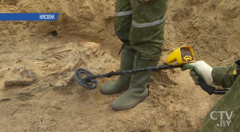 В Несвиже обнаружено огромное захоронение жертв расстрела времён ВОВ. Уже найдено 650 останков-1