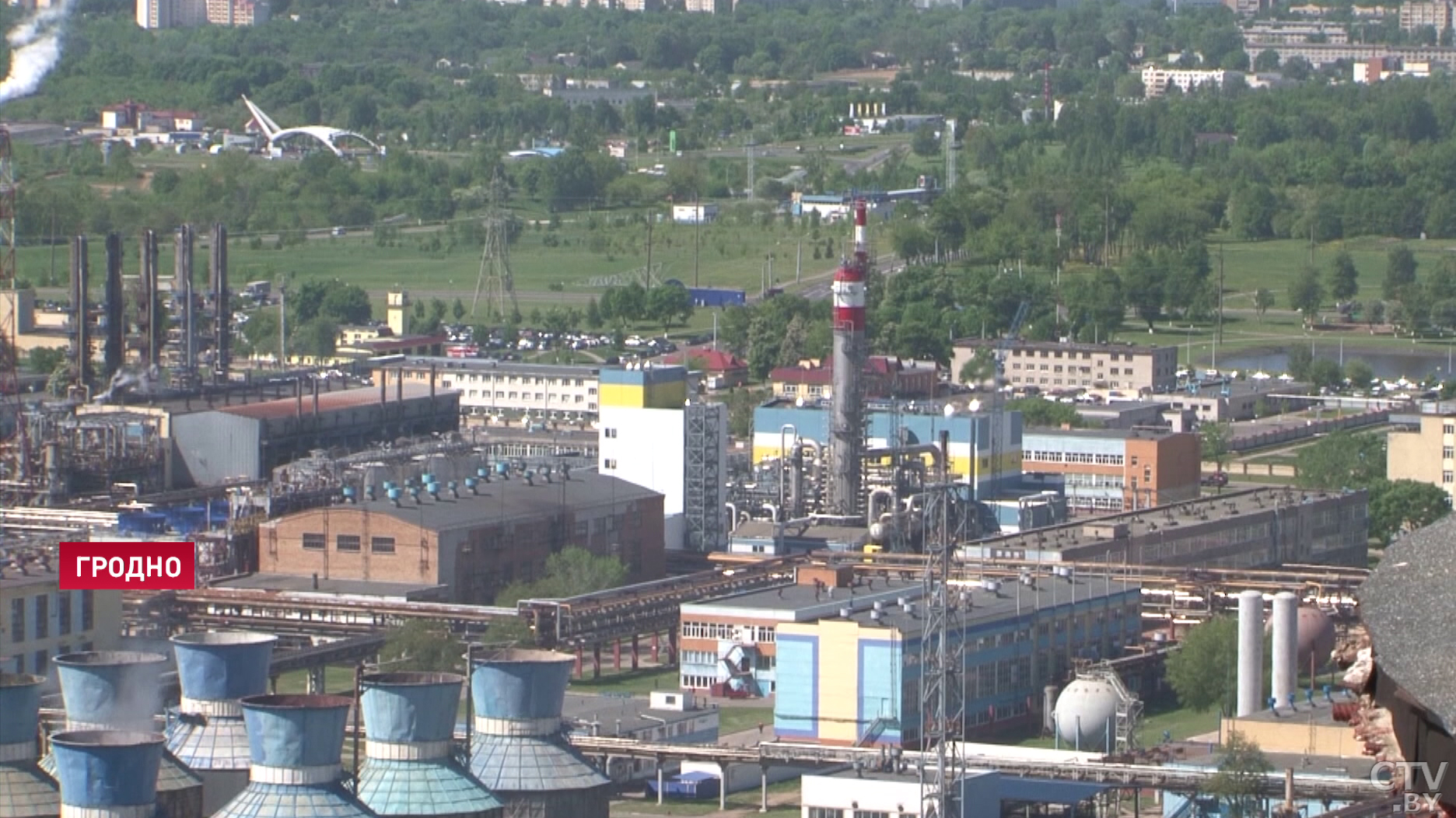 На «Гродно Азоте» из-за проблем в технологическом процессе произошла остановка цеха-4