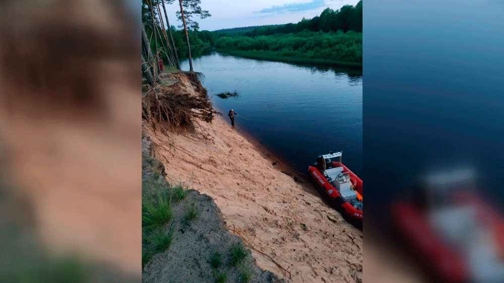 Поскользнулся и ушёл под воду. На реке Березина утонул мужчина