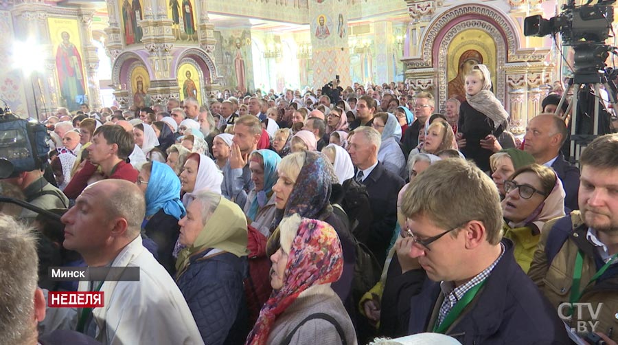 «Это очень большая радость»: освящение храма-памятника в честь Всех Святых патриархом Кириллом. Репортаж СТВ-40