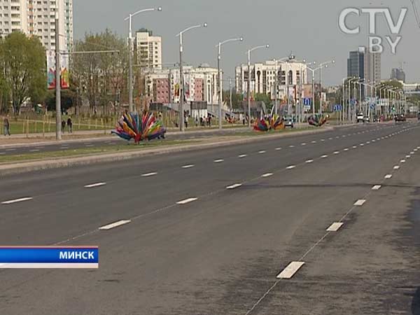 Проспект Дзержинского и зона гостеприимства в студенческой деревне открылись в Минске 1 мая