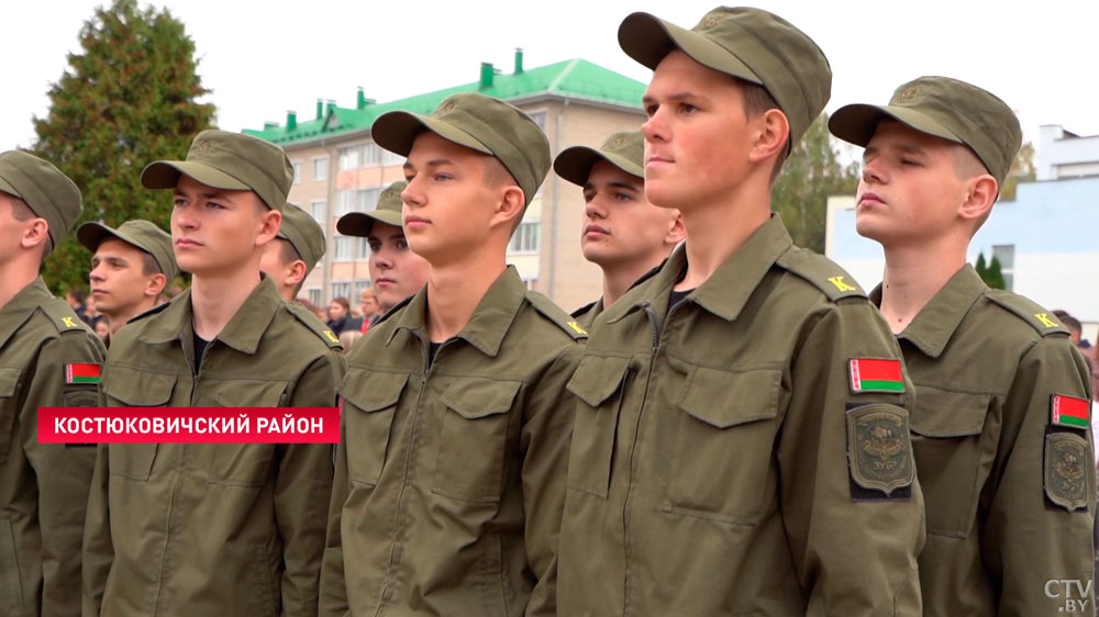 Кубраков на открытии военно-патриотического клуба «Зубр» в Костюковичах: мы готовы поддержать ребят в этом движении-4