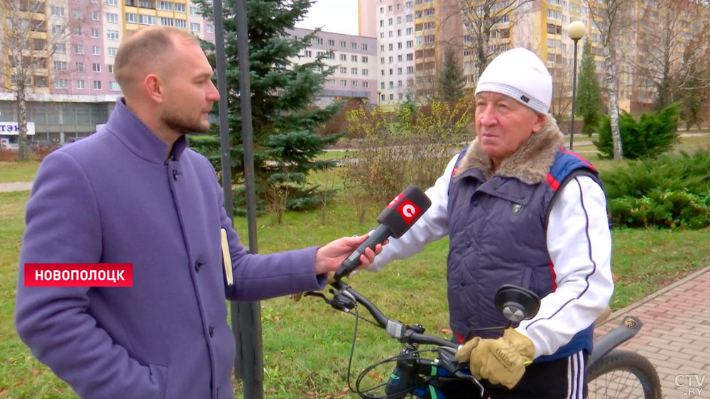 «Очень-очень долгожданный». В Новополоцке открыли движение по мосту для автотранспорта и пешеходов. Что говорят жители?-13