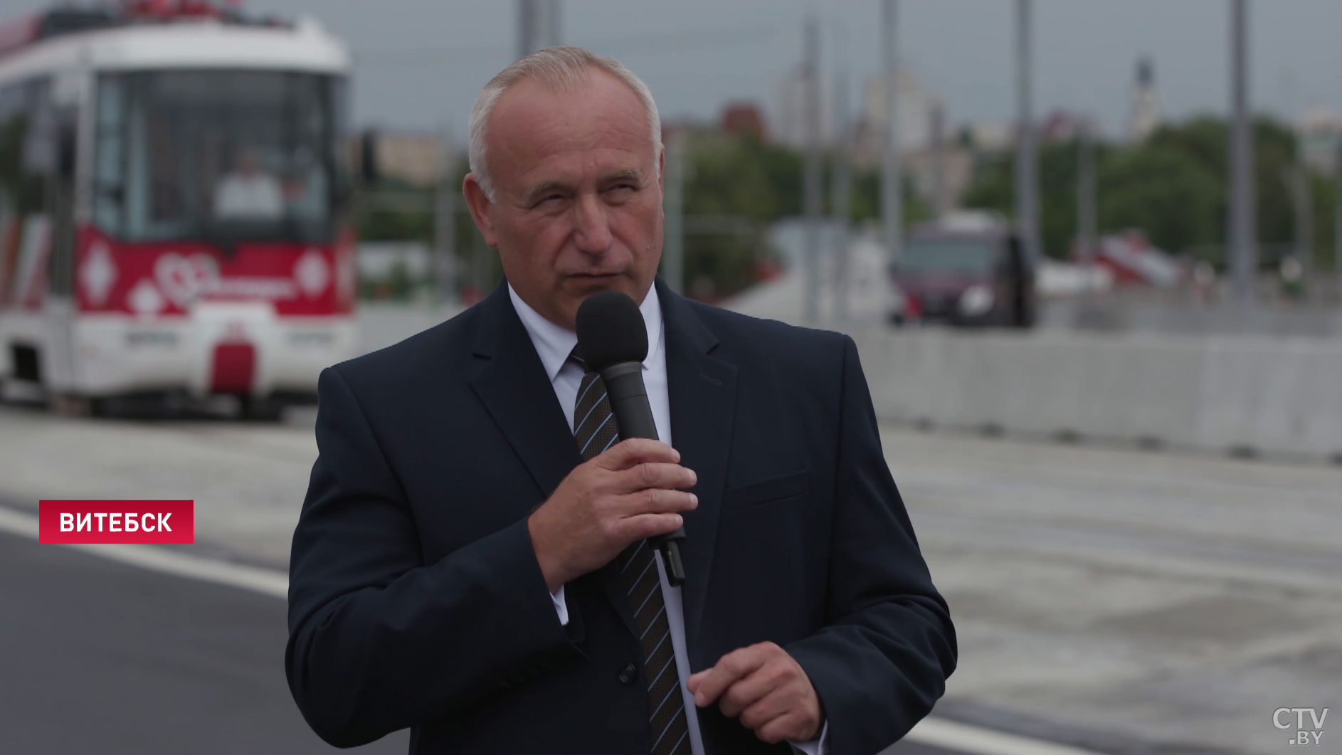 «Экзамен мостовики выдержали и губернатор тоже». Как прошло открытие Полоцкого путепровода с участием Президента-58