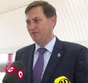 Максим Рыженков на открытии спорткомплекса в Минске: всё начинается с маленького спортсмена, который приходит с горящими глазами
