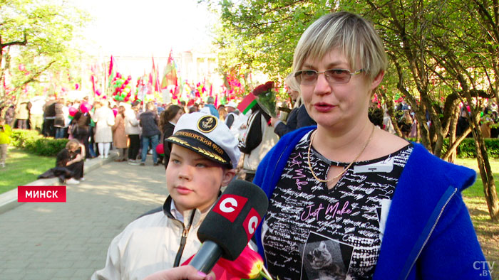 «Мой прадедушка был на войне». Прогулялись по праздничной столице и узнали, что для белорусов значит 9 Мая-31