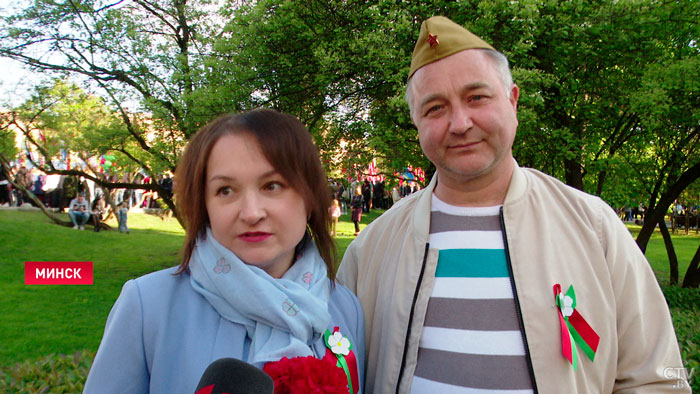 «Мой прадедушка был на войне». Прогулялись по праздничной столице и узнали, что для белорусов значит 9 Мая-34