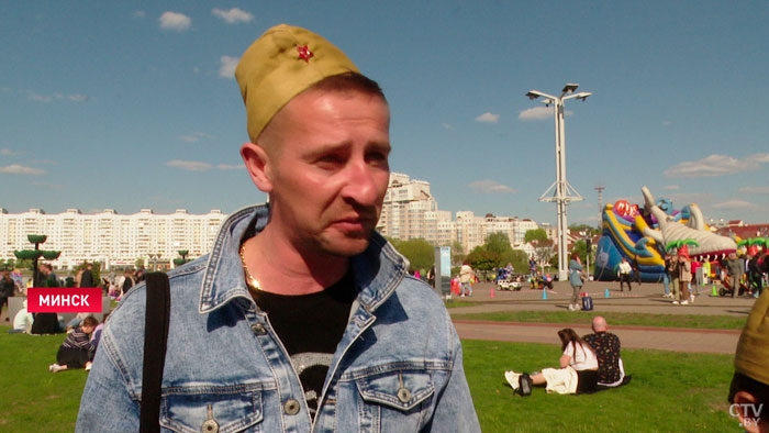 «Мой прадедушка был на войне». Прогулялись по праздничной столице и узнали, что для белорусов значит 9 Мая-4
