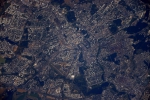 Российский космонавт сделал фото Минска из космоса
