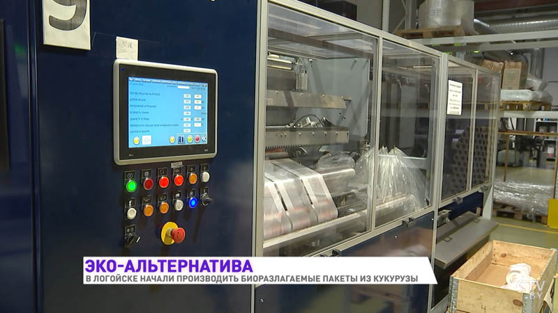 «В природе они разлагаются в течение года» В Логойске делают пакеты из кукурузы-22