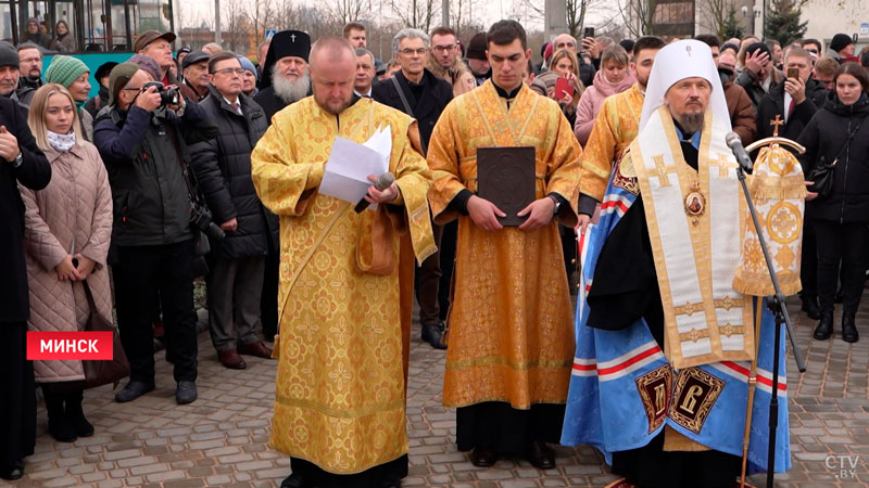 Памятник святому князю Александру Невскому открыли в Минске-13