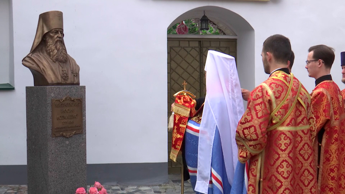 «Яркий пример беззаветного служения вере и людям». В Гродно открыли бюст митрополиту Иосифу Семашко