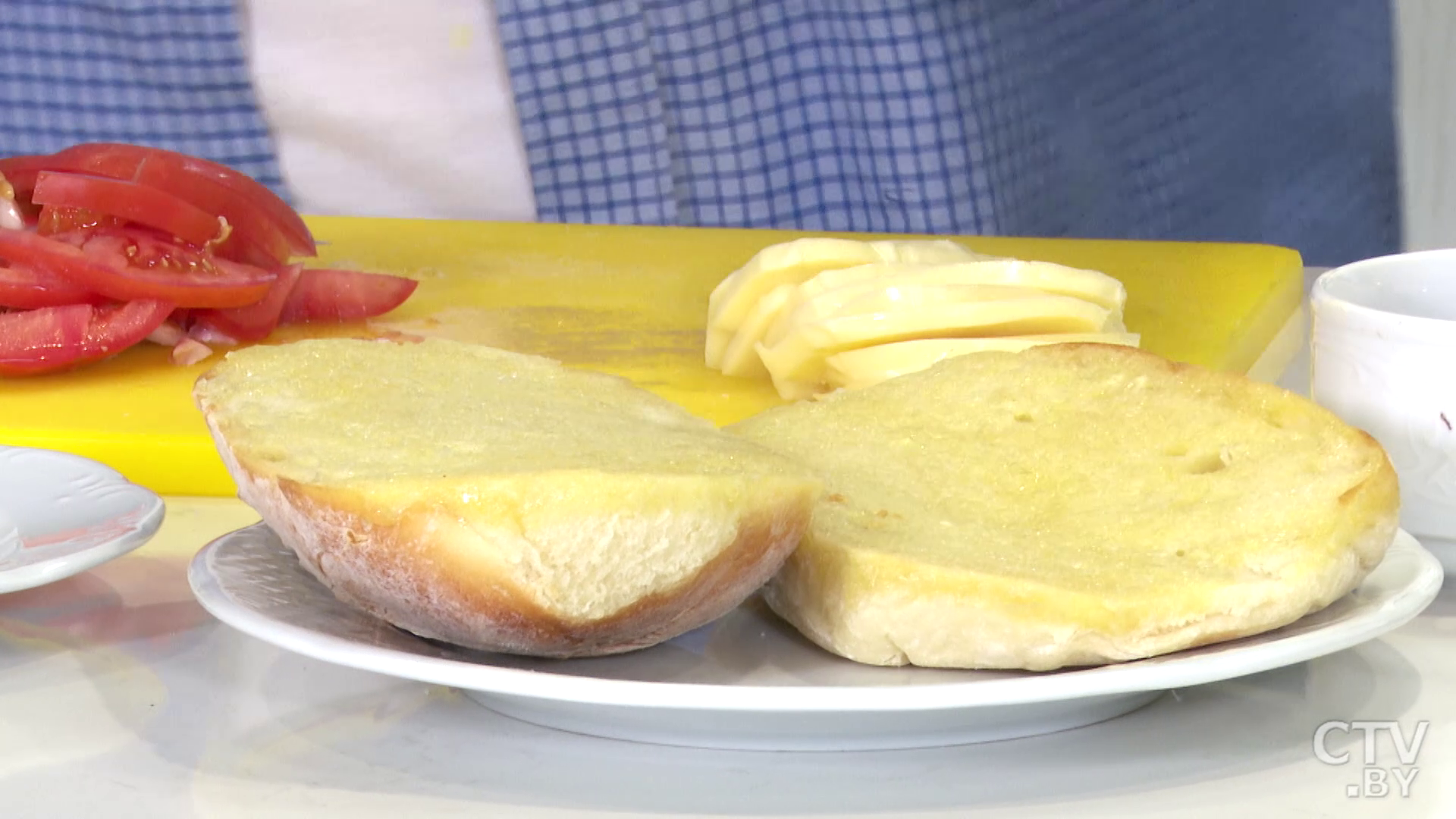 Панини с копчёным цыплёнком. Готовим вкусный итальянский завтрак -10