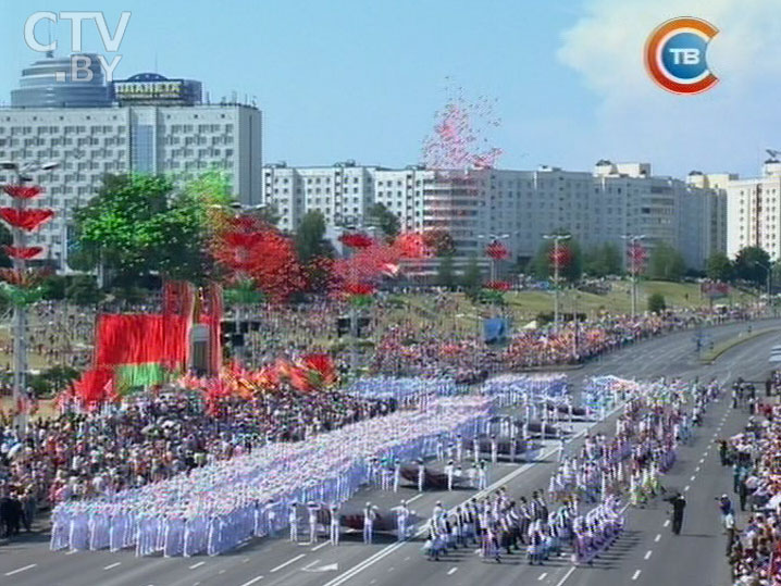 Парад в Минске 3 июля 2016. Полная видеоверсия