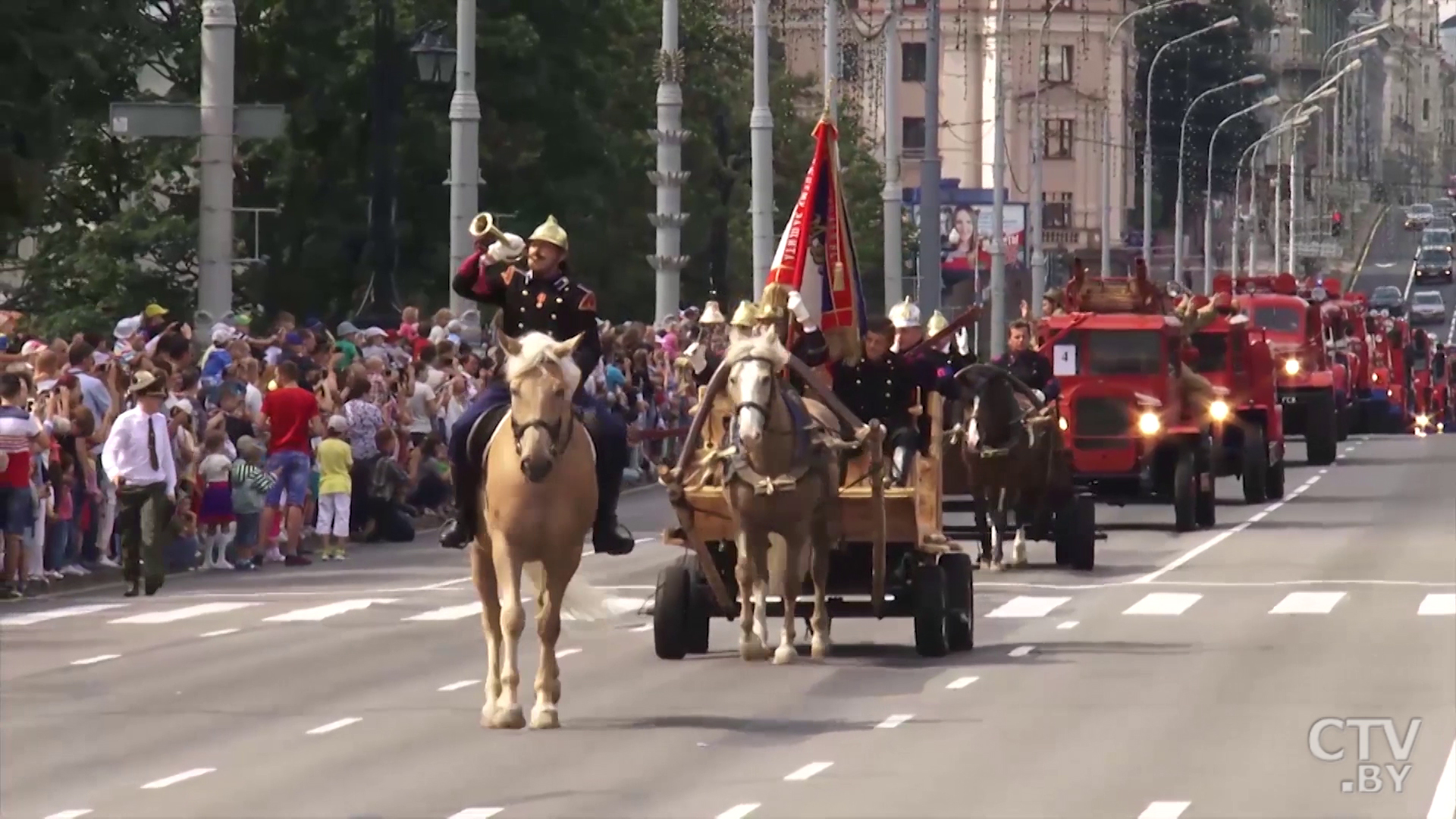 В Минске 27 июня пройдёт первая генеральная репетиция парада ко Дню Независимости