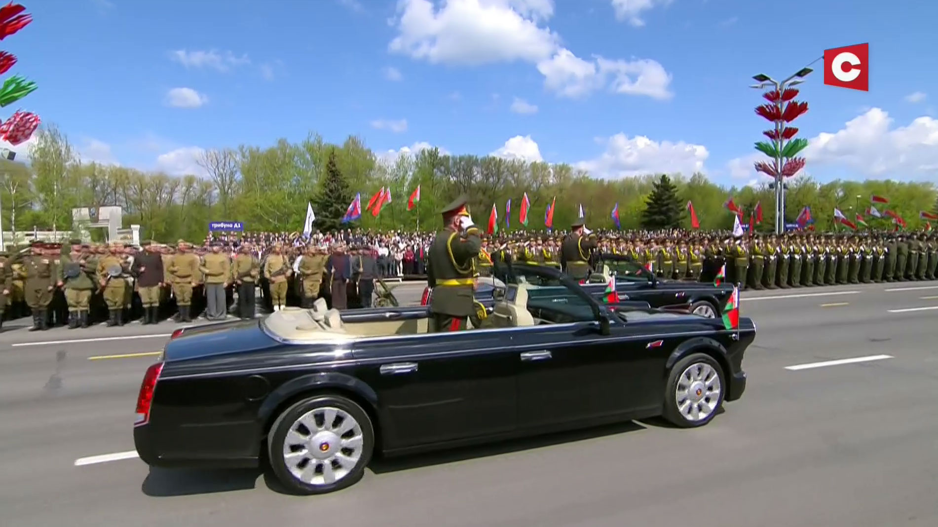 Парад на 9 Мая в Минске. Фотофакт-13