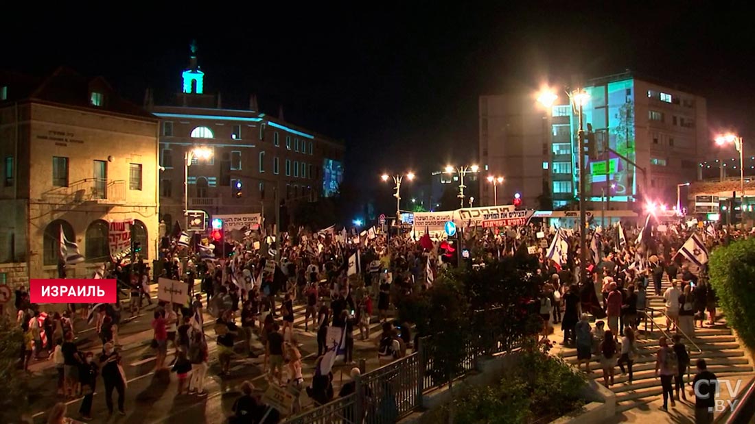 Парламент Израиля одобрил ограничения на протесты во время карантина-1