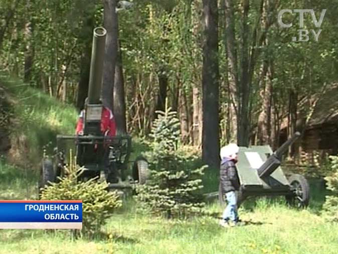 Новый военно-исторический комплекс в Гродненской области: от партизанской землянки до современного истребителя