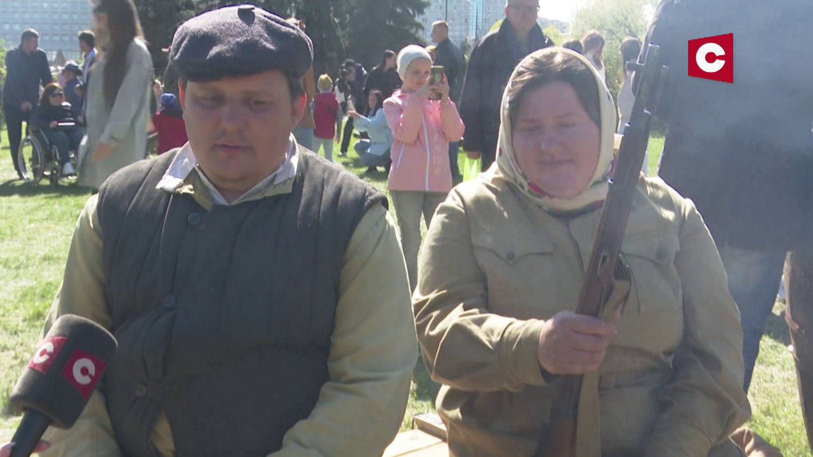 «Боевая коза, помогает партизанскому отряду». В Минске показали, как жили партизаны на войне-4