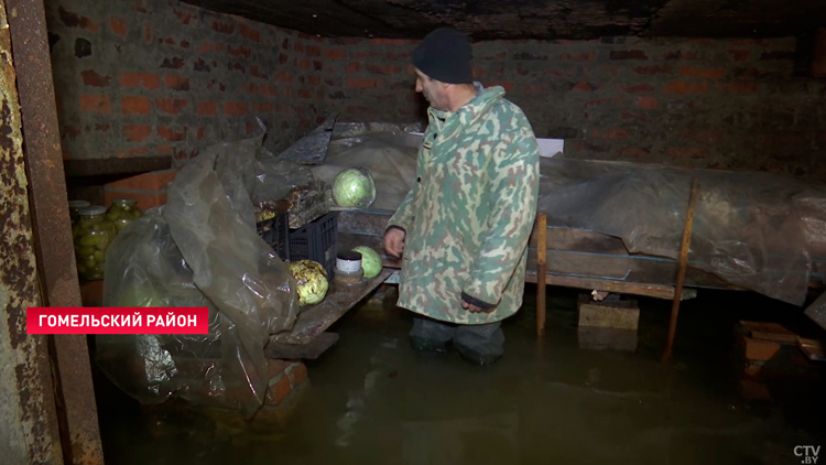 Паводок в Гомельской области подтопил 70 жилых домов-1