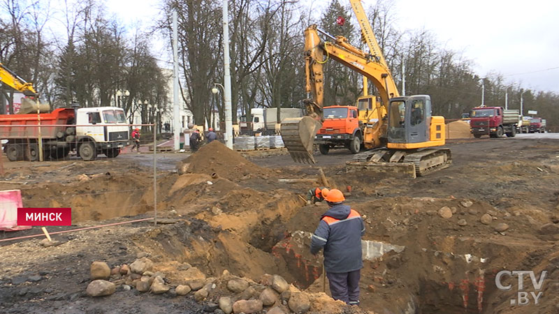 Перекрёсток улиц Богдановича и Купалы в Минске частично закрыли на ремонт. Какие изменения ждут водителей-4