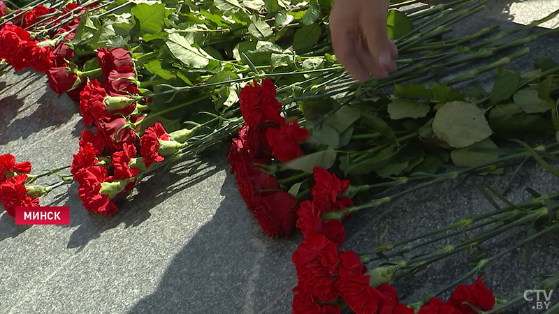 В День труда торжественные мероприятия проходят в минском парке Победы-14