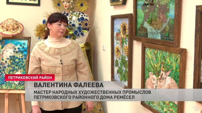 «Работа очень кропотливая». Мастера из Петрикова создают настоящие шедевры из соломы-4