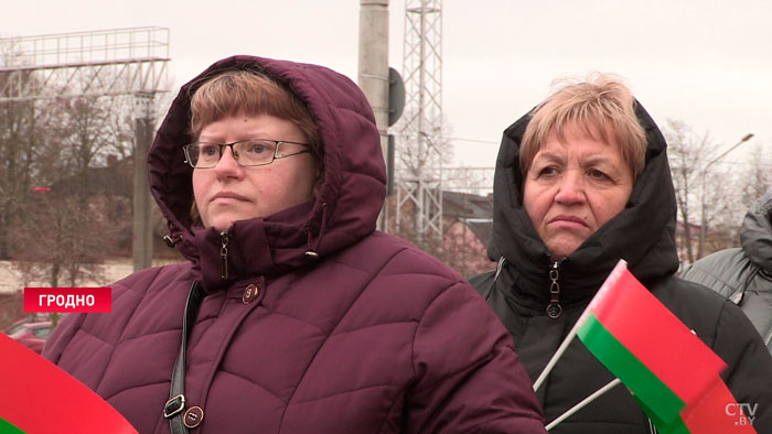 Возле генконсульства Польши в Гродно прошёл пикет против закрытия границ-1