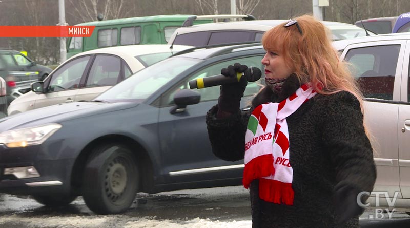  В Минске представители инициативных групп организовали пикеты в поддержку своих кандидатов в местные Советы депутатов-7