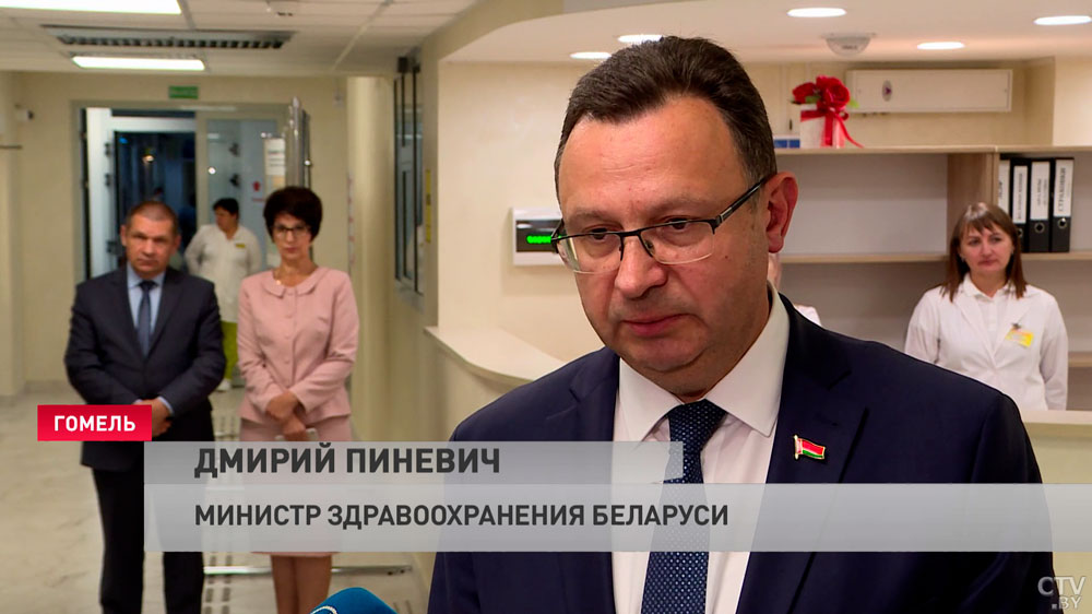 Зоны ожидания, консультирования и экстренной помощи. Пиневич о том, как будет работать новый корпус БСМП в Гомеле-7 Зоны ожидания, консультирования и экстренной помощи. Пиневич о том, как будет работать новый корпус БСМП в Гомеле-7