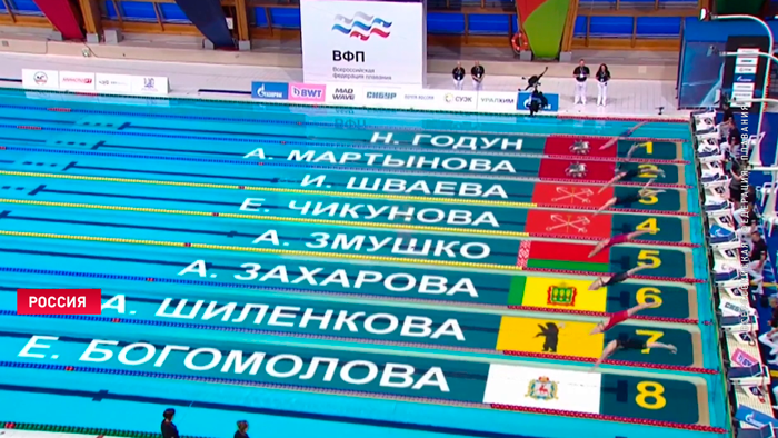 Илья Шиманович выиграл золото чемпионата России на дистанции 50 метров брассом-4