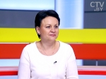 Наталья Подгорная, начальник минского отдела налогообложения индивидуальных предпринимателей инспекции Министерства по налогам и сборам Беларуси на СТВ