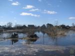 В Гомельской области паводковыми водами подтоплены более ста подворий
