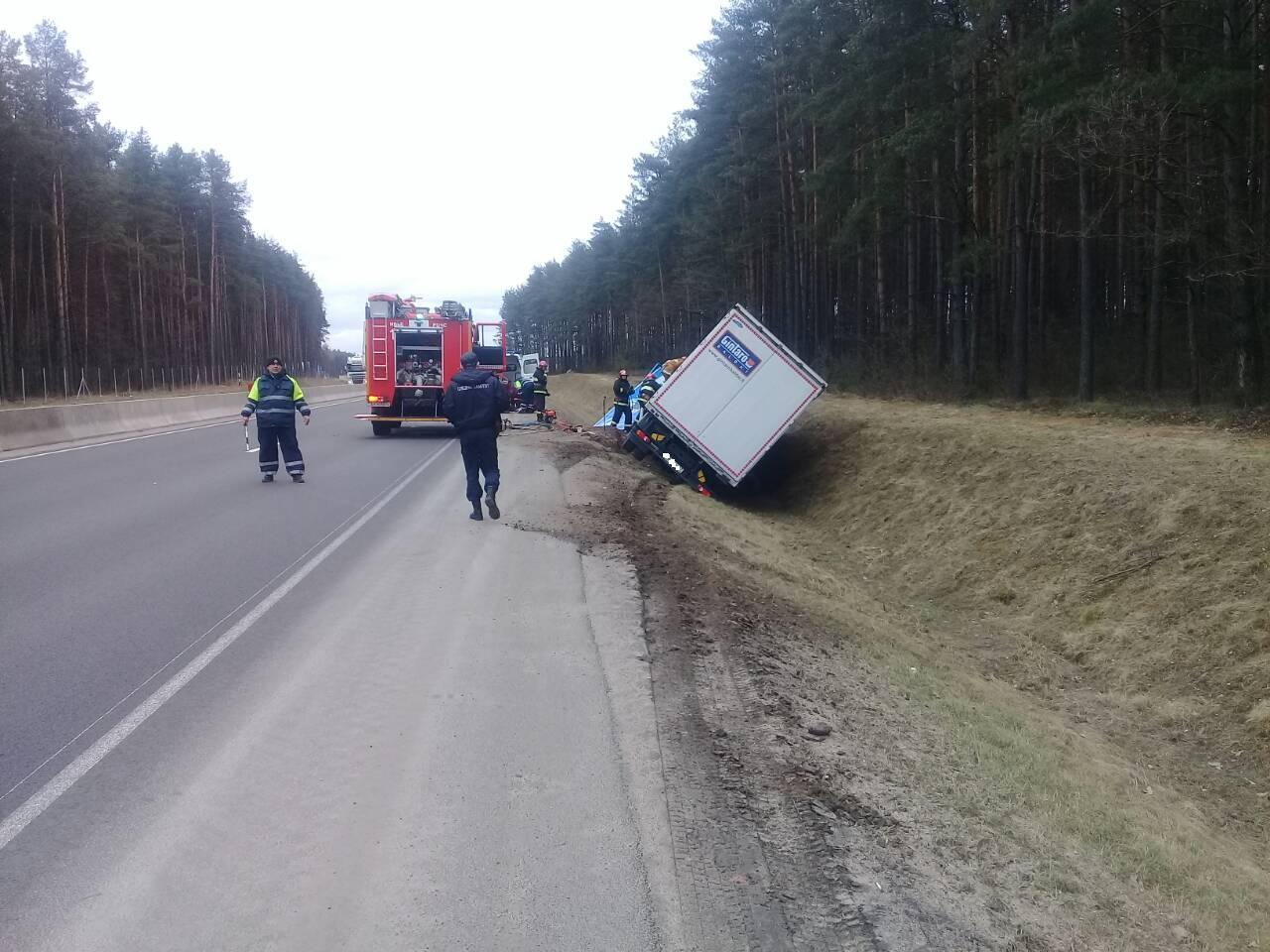 В аварии под Ивье погиб дальнобойщик. Накануне водителю вызывалась «скорая»-1