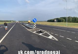 29-летний водитель фуры погиб в аварии в Лидском районе