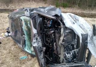 В Толочинском районе Toyota съехала в кювет, погиб водитель