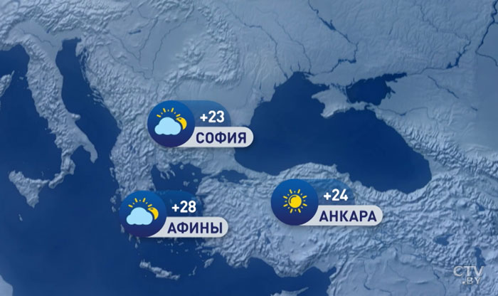 В Москве +19, в Киеве +21. Погода в Европе на неделю с 20 по 26 мая-4