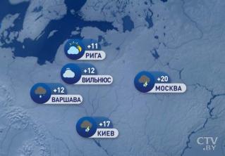 В Москве +20, в Киеве +17. Погода в Европе на неделю с 4 по 10 мая