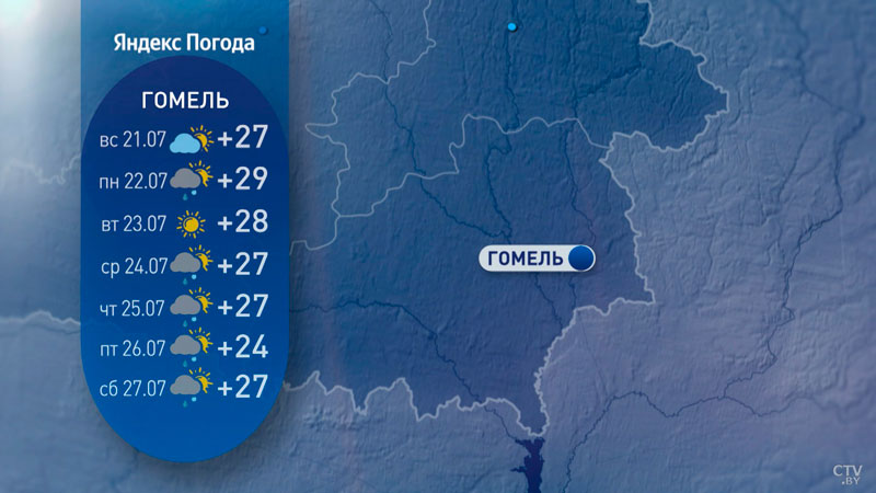 Привычное лето возвращается! Белорусы могут немного отдохнуть от жары-12