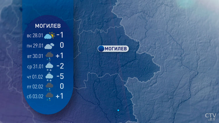 Впереди ещё одна пасмурная неделя – прогноз погоды в Беларуси-10