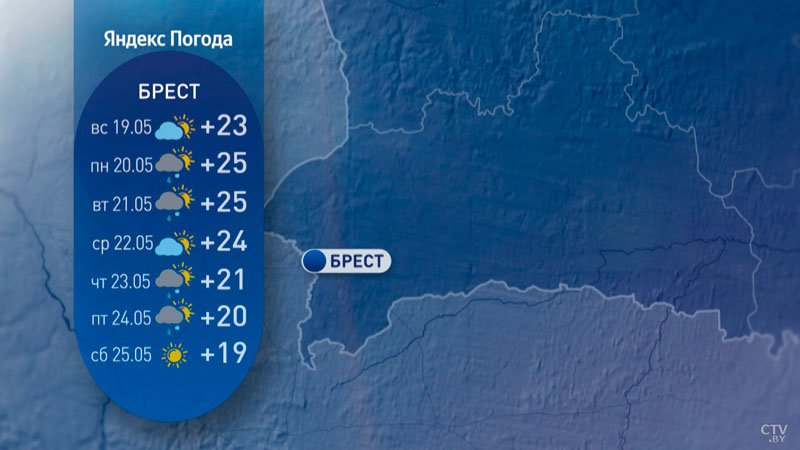 Теплее всего будет в Бресте – погода продолжит радовать белорусов-1