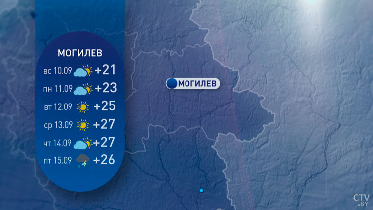 До +29°C в середине сентября! Осень побалует белорусов жаркой погодой-10