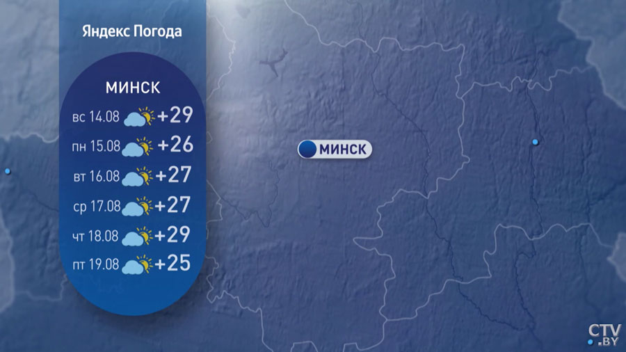 Станет ещё жарче! До +32°C потеплеет в Беларуси, но не обойдётся без дождей-4