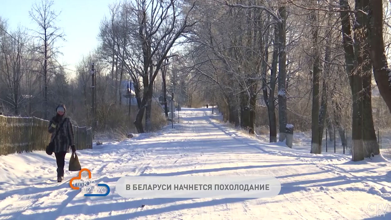 В Беларуси похолодает до -20°C, установится снежный покров. Подробный прогноз погоды на неделю-4