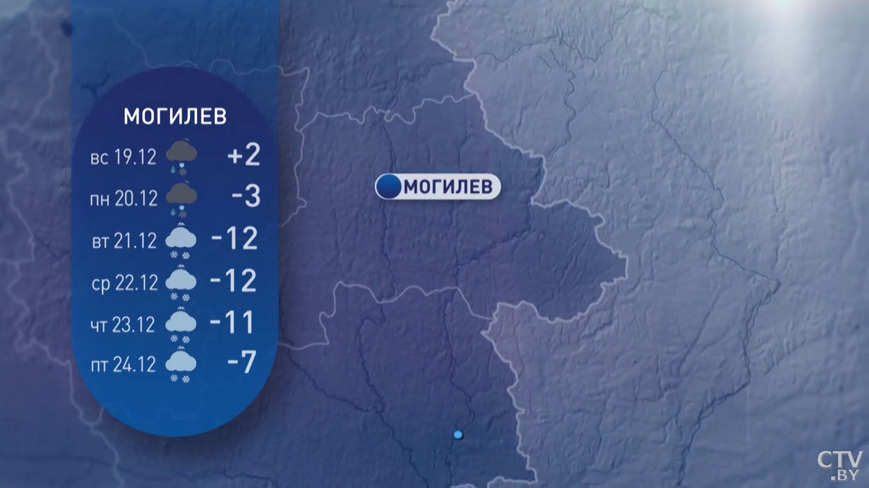 В Беларуси похолодает до -20°C, установится снежный покров. Подробный прогноз погоды на неделю-15