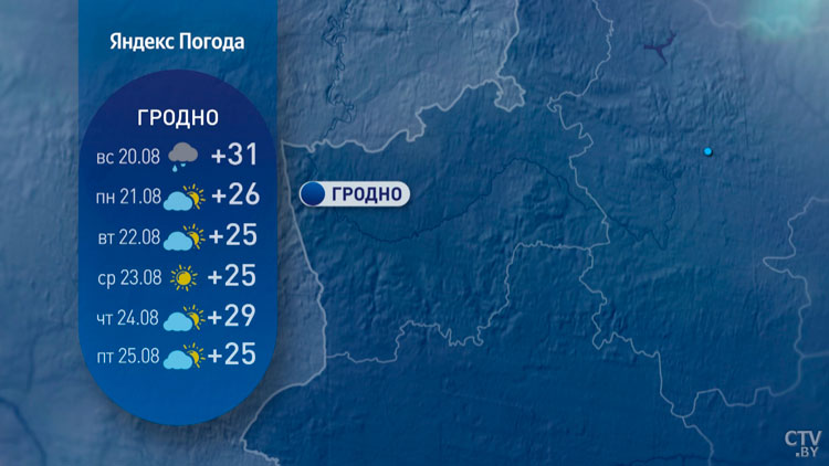 Аномальная жара отступит, пройдут дожди. Синоптики рассказали о погоде в Беларуси в конце августа-6