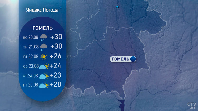 Аномальная жара отступит, пройдут дожди. Синоптики рассказали о погоде в Беларуси в конце августа-12
