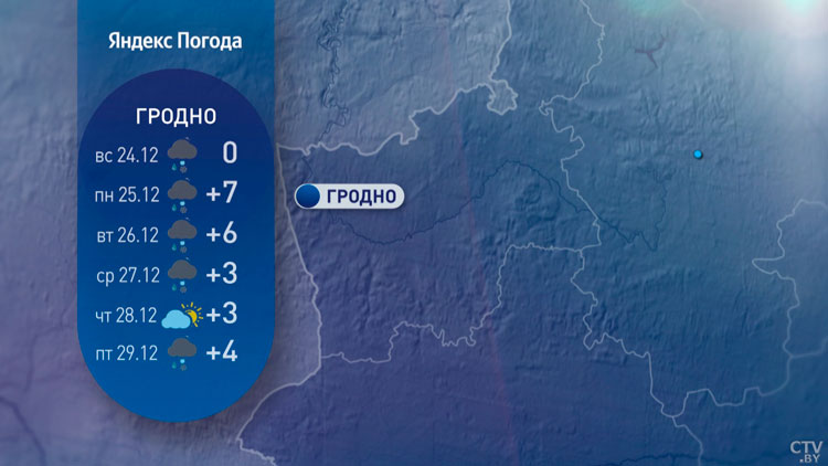 Дождь сменится мокрым снегом – прогноз погоды в Беларуси на неделю-6