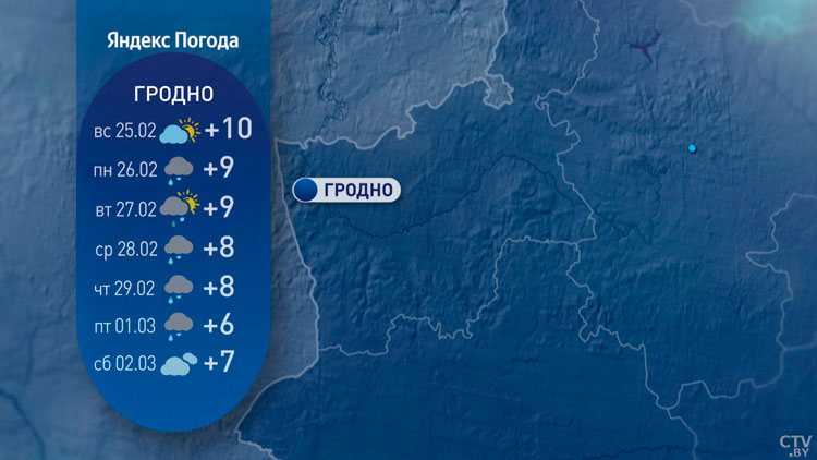 До +14°С в Беларуси, но с дождями и грозами – погода на неделю-6