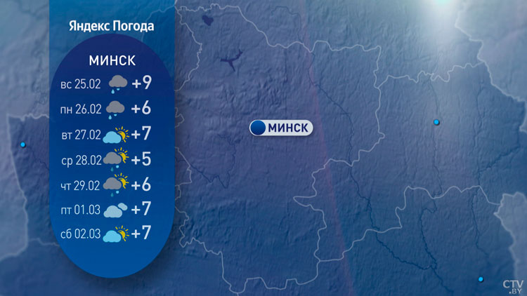 До +14°С в Беларуси, но с дождями и грозами – погода на неделю-14